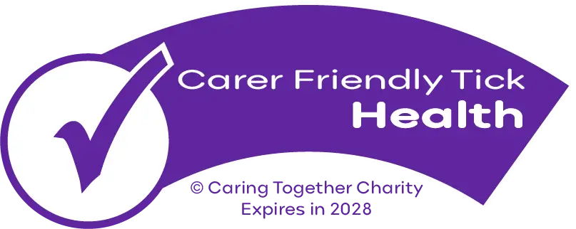 carer friendly tick logo