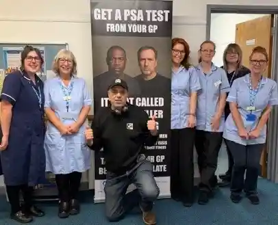 The photographs include our GPs and healthcare professionals at Lakeside Healthcare at St Neots, local campaigner Dave Young and Ian Sollom MP.